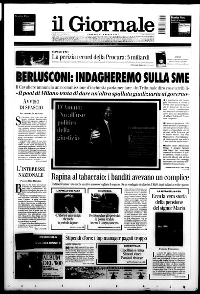 Il giornale : quotidiano del mattino